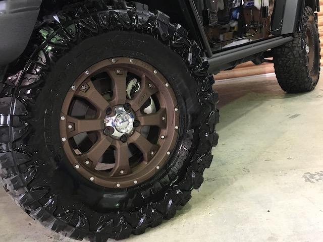 02692 MK-46 Jeep JK Wrangler ジープ JKラングラー ホイール 装着写真 